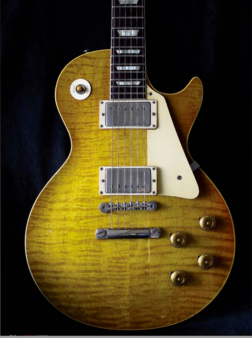 Gibson 1968/1958 Les Paul Standard, "The Husk" Conversion by Dick Knight, 1973