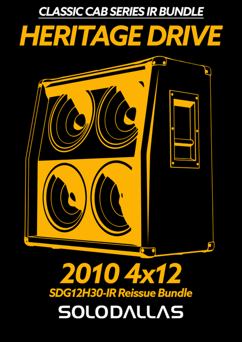 HERITAGE DRIVE Impulse Response Bundle 2010 4x12 with SD-G12H30 Speakers