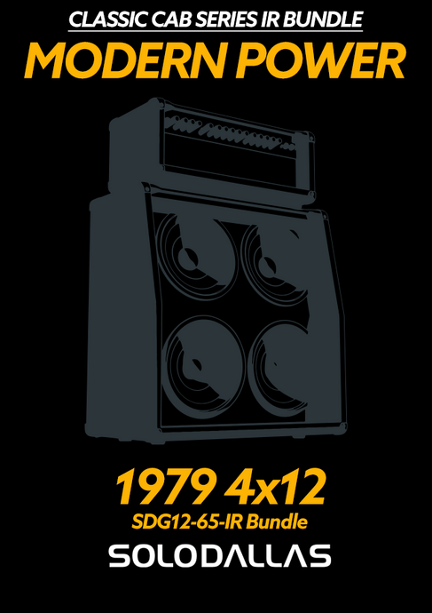 MODERN POWER Impulse Response Bundle 1979 4x12 with SD-G1265 Speakers