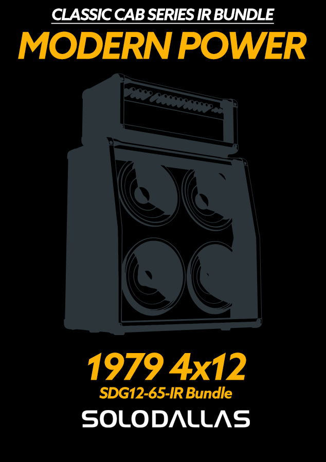 MODERN POWER Impulse Response Bundle 1979 4x12 with SD-G1265 Speakers